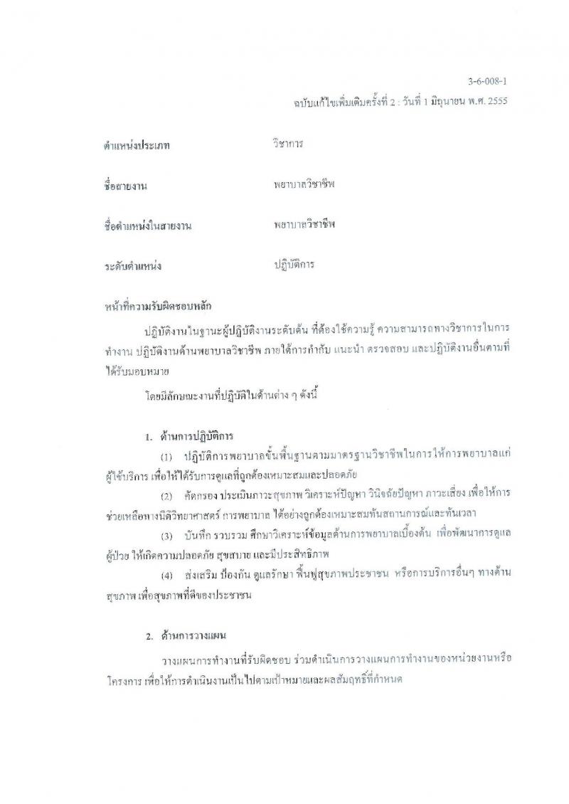 สาธารณสุขจังหวัดกาฬสินธุ์ ประกาศรับสมัครคัดเลือกสรรหาบุคคลเพื่อบรรจุและแต่งตั้งบุคคลเข้ารับราชการ ตำแหน่งพญาบาลวิชาชีพ จำนวน 33 อัตรา (วุฒิ ป.ตรี) รับสมัครสอบตั้งแต่วันที่ 24-30 ส.ค. 2560