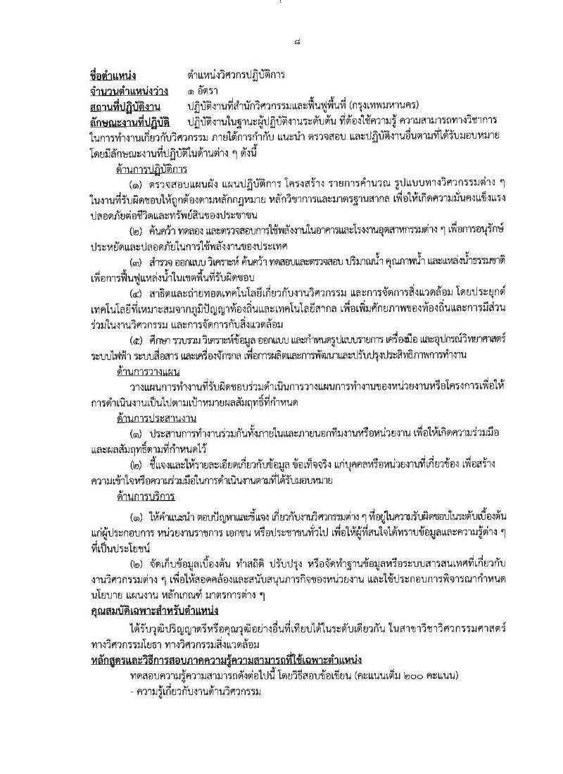 กรมอุตสาหกรรมพื้นฐานและการเหมืองแร่ ประกาศรับสมัครแข่งขันเพื่อบรรจุและแต่งตั้งบุคคลเข้ารับราชการ จำนวน 4 ตำแหน่ง 4 อัตรา (วุฒิ ป.ตรี) รับสมัครสอบทางอินเทอร์เน็ต ตั้งแต่วันที่ 1-21 มี.ค. 2560