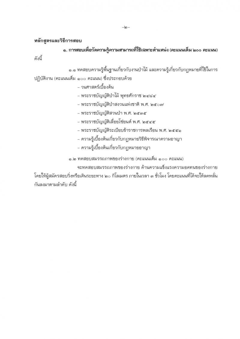 กรมป่าไม้ ประกาศรับสมัครสอบแข่งขันเพื่อบรรจุและแต่งตั้งบุคคลเข้ารับราชการในตำแหน่งเจ้าพนักงานป่าไม้ปฏิบัติงาน จำนวน 30 อัตรา (วุฒิ ปวช.) รับสมัครสอบทางอินเทอร์เน็ต ตั้งแต่วันที่ 24 มี.ค. - 19 เม.ย. 2560