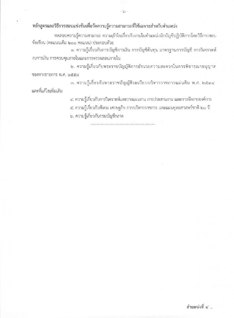 กรมบัญชีกลาง ประกาศรับสมัครสอบแข่งขันเพื่อบรรจุและแต่งตั้งบุคคลเข้ารับราชการ จำนวน 4 ตำแหน่ง ครั้งแรก 14 อัตรา (วุฒิ ป.ตรี) รับสมัครสอบทางอินเทอร์เน็ต ตั้งแต่วันที่ 5-23 มิ.ย. 2560