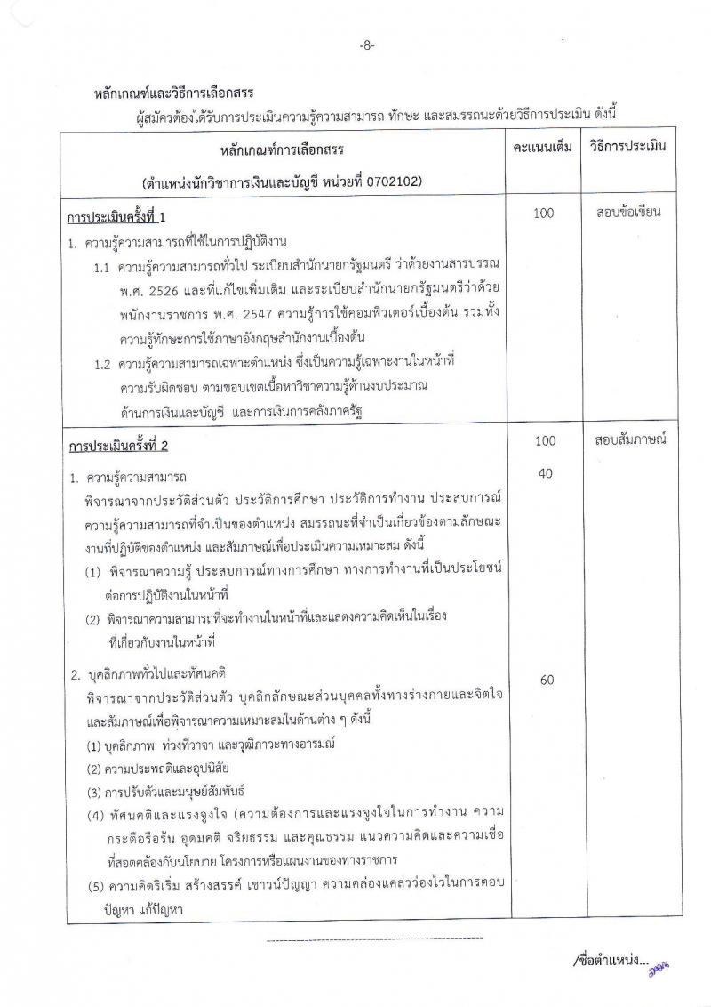 สถาบันนิติวิทยาศาสตร์ ประกาศรับสมัครบุคคลเพื่อเลือกสรรเป็นพนักงานราชการทั่วไป จำนวน 5 ตำแหน่ง 5 อัตรา (วุฒิ ป.ตรี) รับสมัครสอบตั้งแต่วันที่ 13-19 ก.ย. 2560