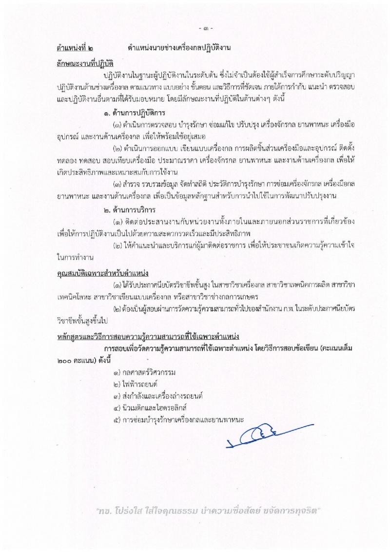 กรมทางหลวงชนบท ประกาศรับสมัครบุคคลเข้ารับราชการ จำนวน 2 ตำแหน่ง 2 อัตรา (วุฒิ ปวส. ป.ตรี) รับสมัครสอบทางอินเทอร์เน็ต ตั้งแต่วันที่ 9 ต.ค. – 5 พ.ย. 2560
