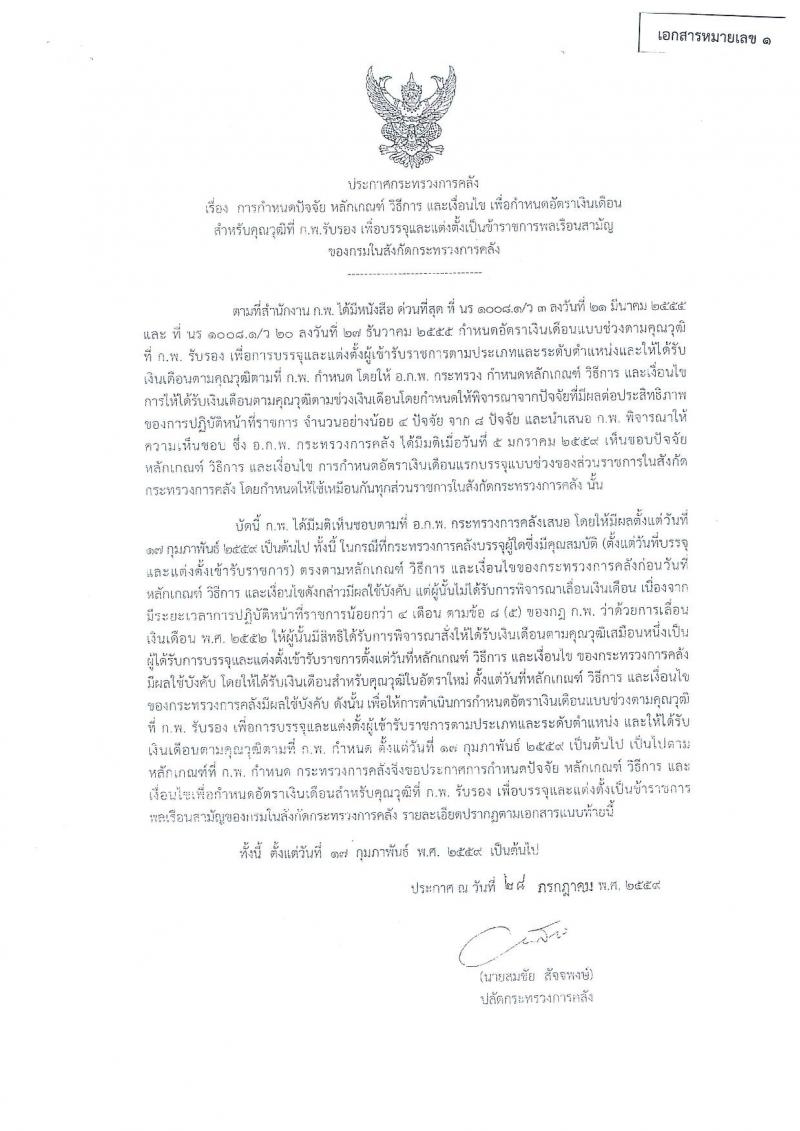 สำนักงานเศรษฐกิจการคลัง ประกาศรับสมัครสอบแข่งขันเพื่อบรรจุและแต่งตั้งบุคคลเข้ารับราชการ จำนวน 6 อัตรา (วุฒิ ป.โท) รับสมัครสอบทางอินเทอร์เน็ต ตั้งแต่วันที่ 2-26 เม.ย. 2561