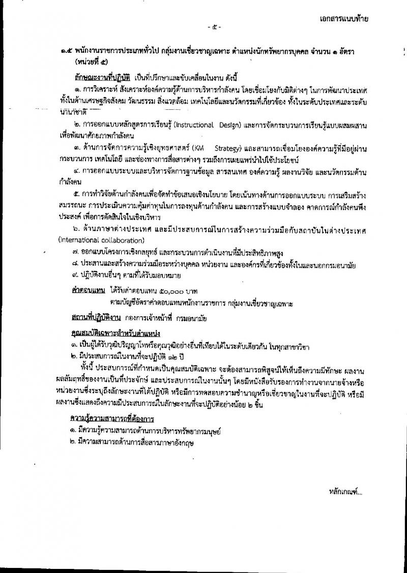 กรมอนามัย ประกาศรับสมัครบุคคลเพื่อเลือกสรรเป็นพนักงานราชกาทั่วไป จำนวน 4 ตำแหน่ง 6 อัตรา (วุฒิ ป.ตรี ป.โท) รับสมัครสอบตั้งแต่วันที่ 16 ก.ค. – 15 ส.ค. 2561
