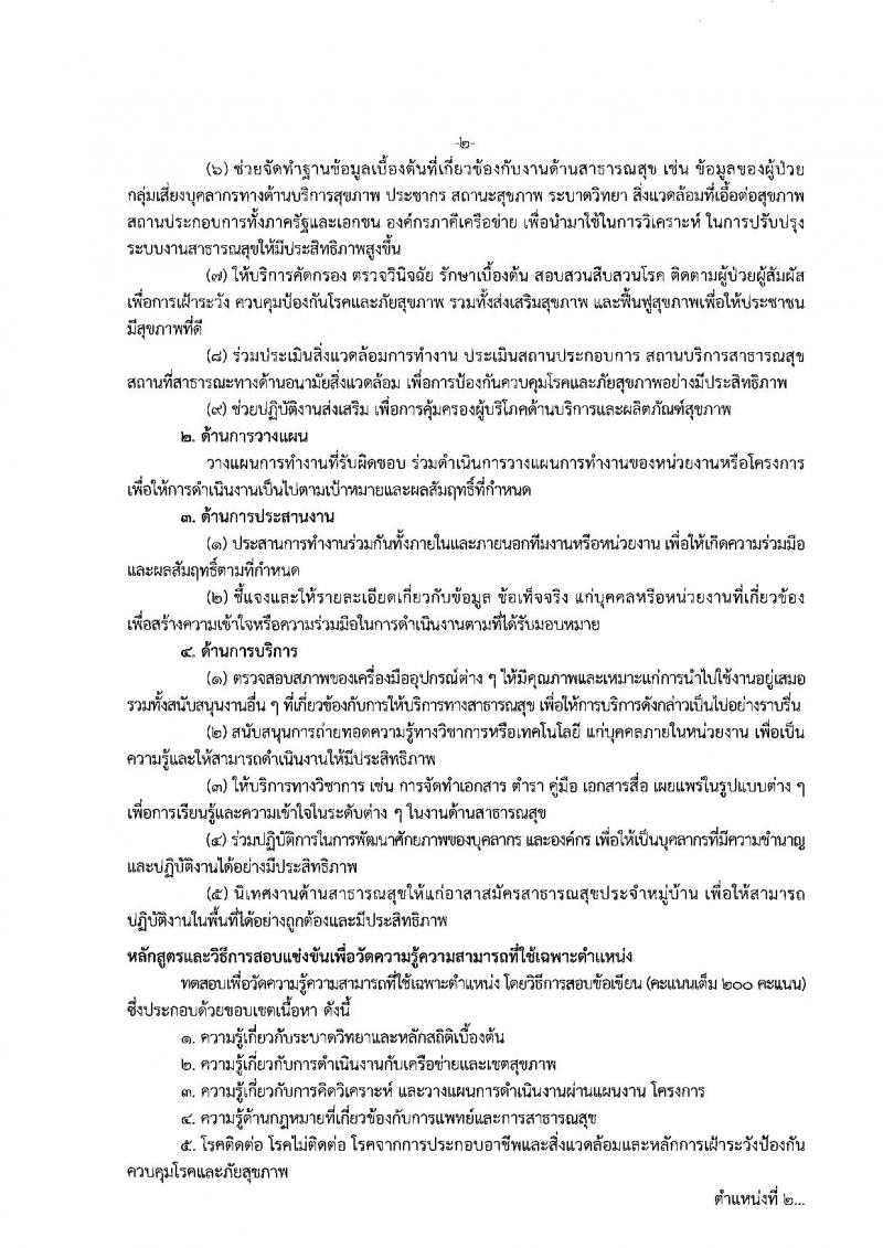 กรมการแพทย์แผนไทยและการแพทย์ทางเลือก ประกาศรับสมัครสอบแข่งขันเพื่อบรรจุและแต่งตั้งบุคคลเข้ารับราชการ จำนวน 5 ตำแหน่ง 5 อัตรา (วุฒิ ปวส. ป.ตรี) รับสมัครสอบทางอินเทอร์เน็ต ตั้งแต่วันที่ 18 ก.ค. – 8 ส.ค. 2561