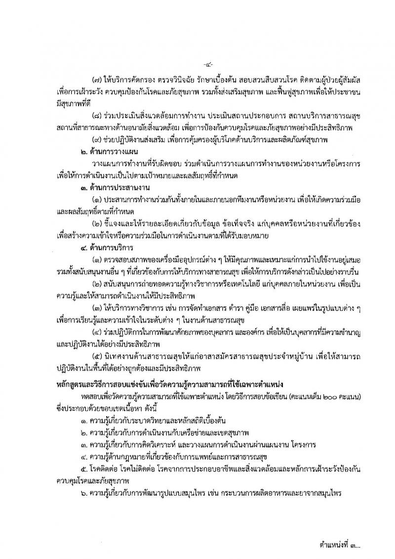 กรมการแพทย์แผนไทยและการแพทย์ทางเลือก ประกาศรับสมัครสอบแข่งขันเพื่อบรรจุและแต่งตั้งบุคคลเข้ารับราชการ จำนวน 5 ตำแหน่ง 5 อัตรา (วุฒิ ปวส. ป.ตรี) รับสมัครสอบทางอินเทอร์เน็ต ตั้งแต่วันที่ 18 ก.ค. – 8 ส.ค. 2561