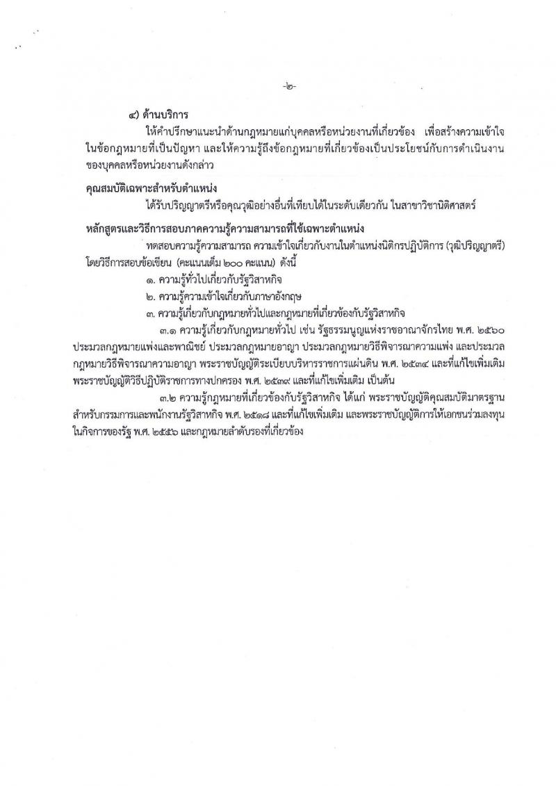 สำนักงานคณะกรรมการนโยบายรัฐวิสาหกิจ ประกาศรับสมัครสอบแข่งขันเพื่อบรรจุและแต่งตั้งบุคคลเข้ารับราชการ จำนวน 2 ตำแหน่ง 4 อัตรา (วุฒิ ป.ตรี ป.โท) รับสมัครสอบทางอินเทอร์เน็ต ตั้งแต่วันที่ 20 ส.ค. – 7 ก.ย. 2561