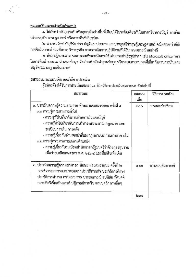 กรมการค้าภายใน ประกาศรับสมัครบุคคลเพื่อเลือกสรรเป็นพนักงานทุนหมุนเวียน จำนวน 2 ตำแหน่ง 6 อัตรา (วุฒิ ไม่ต่ำกว่า ป.ตรี) รับสมัครสอบทางอินเทอร์เน็ต ตั้งแต่วันที่ 17-23 ส.ค. 2561