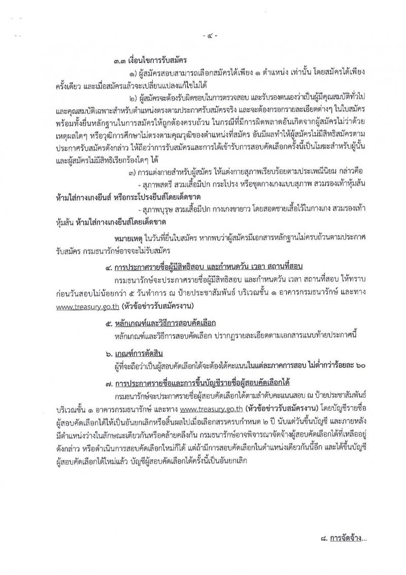 กรมธนารักษ์ รับสมัครบุคคลเพื่อสอบคัดเลือกเป็นลูกจ้างชั่วคราว จำนวน 14 ตำแหน่ง 25 อัตรา (วุฒิ ป.6 ม.ต้น ม.ปลาย ปวช. ปวส. ป.ตรี) รับสมัครสอบตั้งแต่วันที่ 1-21 พ.ย. 2561