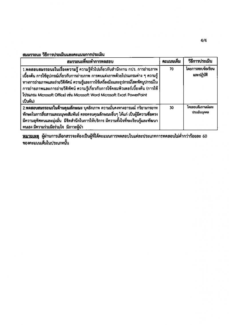 สำนักงานคณะกรรมการพิเศษเพื่อประสานงานโครงการอันเนื่องมาจากพระราชดำริ รับสมัครบุคคลเพื่อเลือกสรรเป็นพนักงานราชการทั่วไป จำนวน 2 อัตรา (วุฒิ ปวช. ปวส. ปวท.ป.ตรี) รับสมัครสอบตั้งแต่วันที่ 12-21 ธ.ค. 2561