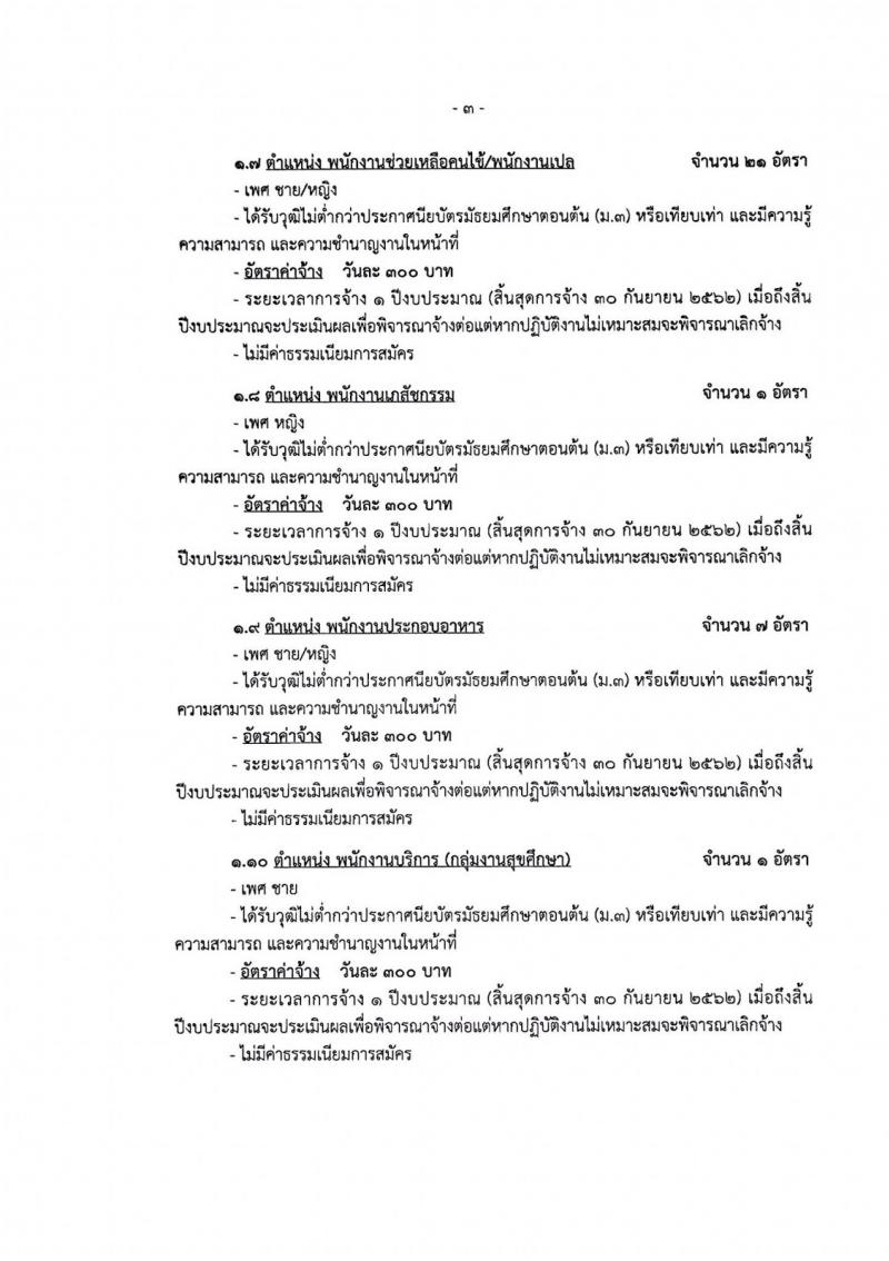 โรงพยาบาลพระพุทธบาท  รับสมัครสอบเป็น ลูกจ้างชั่วคราว