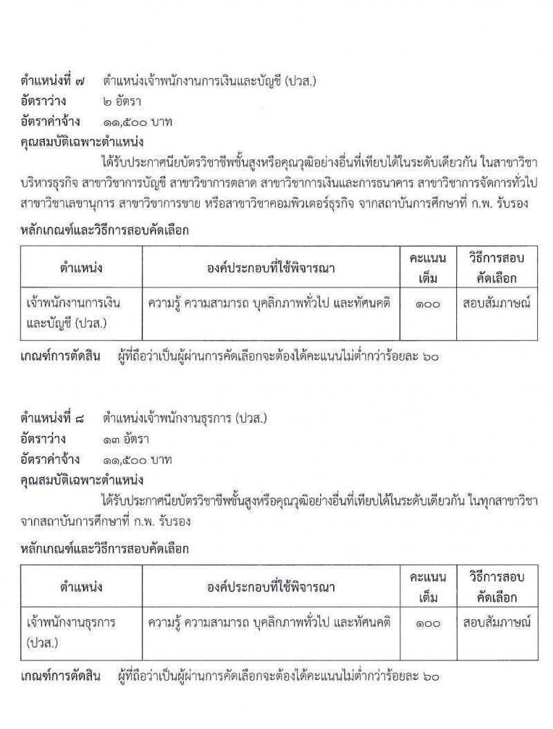 กรมธนารักษ์ รับสมัครสอบเพื่อคัดเลือกเป็นลูกจ้างชั่วคราว จำนวน 17 ตำแหน่ง รวม 56 อัตรา (วุฒิ ม.ต้น ม.ปลาย ปวช. ปวส. ป.ตรี) รับสมัครสอบทางอินเทอร์เน็ต ตั้งแต่วันที่ 11-29 พ.ย. 2562