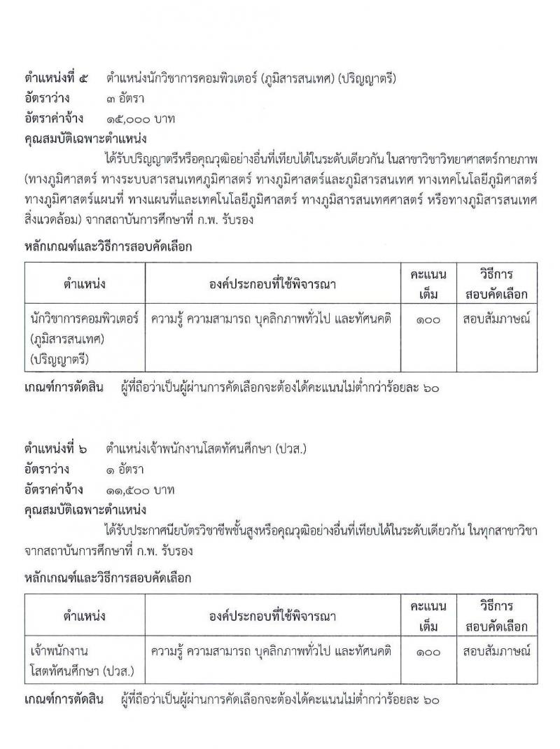 กรมธนารักษ์ รับสมัครสอบเพื่อคัดเลือกเป็นลูกจ้างชั่วคราว จำนวน 17 ตำแหน่ง รวม 56 อัตรา (วุฒิ ม.ต้น ม.ปลาย ปวช. ปวส. ป.ตรี) รับสมัครสอบทางอินเทอร์เน็ต ตั้งแต่วันที่ 11-29 พ.ย. 2562