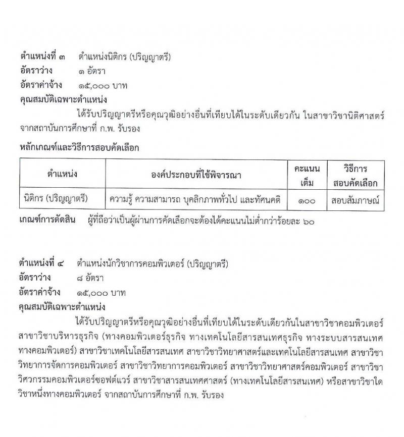 กรมธนารักษ์ รับสมัครสอบเพื่อคัดเลือกเป็นลูกจ้างชั่วคราว จำนวน 17 ตำแหน่ง รวม 56 อัตรา (วุฒิ ม.ต้น ม.ปลาย ปวช. ปวส. ป.ตรี) รับสมัครสอบทางอินเทอร์เน็ต ตั้งแต่วันที่ 11-29 พ.ย. 2562
