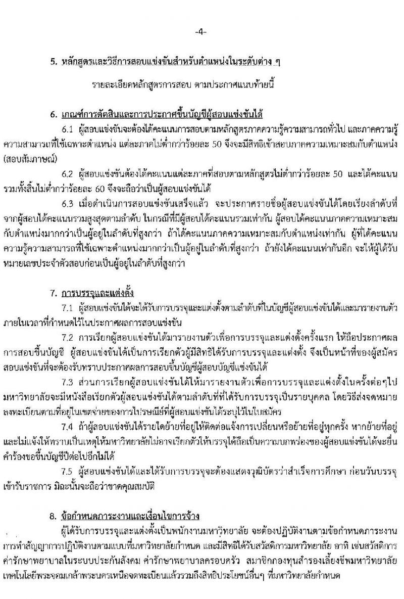 มหาวิทยาลัยเทคโนโลยีพระจอมเกล้าพระนครเหนือ รับสมัครสอบแข่งขันเพื่อบรรจุบุคคลเป็นพนักงานมหาวิทยาลัย จำนวน 28 อัตรา (วุฒิ ป.ตรี ป.โท) รับสมัครสอบตั้งแต่วันที่ 2 – 27 มี.ค. 2563