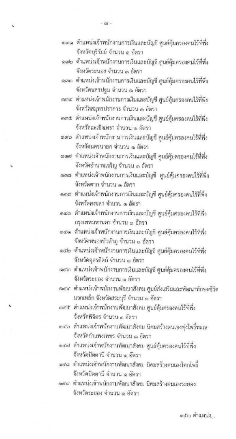 กรมพัฒนาสังคมและสวัสดิการ รับสมัครบุคคลเพื่อเลือกสรรเป็นพนักงานราชการทั่วไป จำนวน 83 อัตรา (วุฒิ ม.ต้น ม.ปลาย ปวช. ปวส. ป.ตรี) รับสมัครสอบทางอินเทอร์เน็ต ตั้งแต่วันที่ 1-8 มิ.ย. 2563
