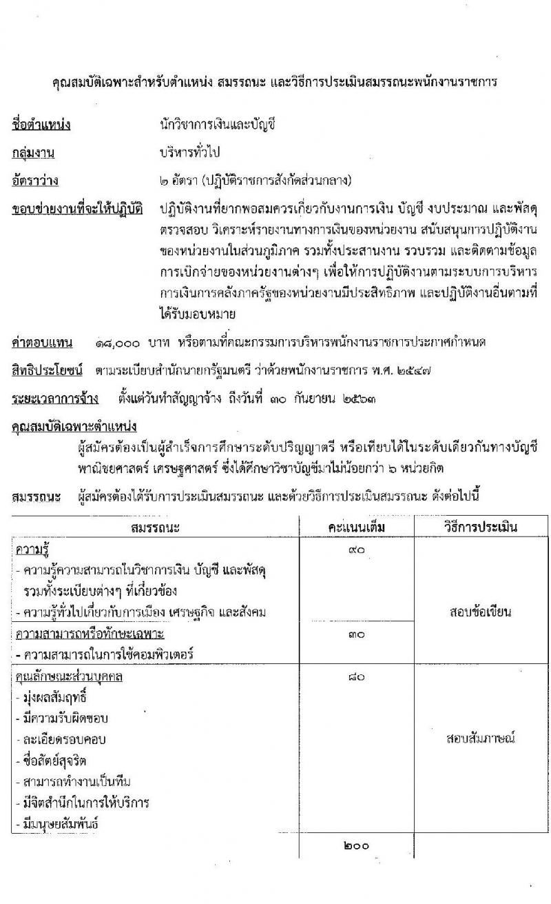 กรมสวัสดิการและคุ้มครองแรงงาน รับสมัครบุคคลเพื่อเลือกสรรเป็นนพักงานราชการทั่วไป จำนวน 5 ตำแหน่ง 19 อัตรา (วุฒิ ปวช. ปวส ป.ตรี) รับสมัครสอบทางอินเทอร์เน็ต ตั้งแต่วันที่ 29 มิ.ย. – 10 ก.ค. 2563