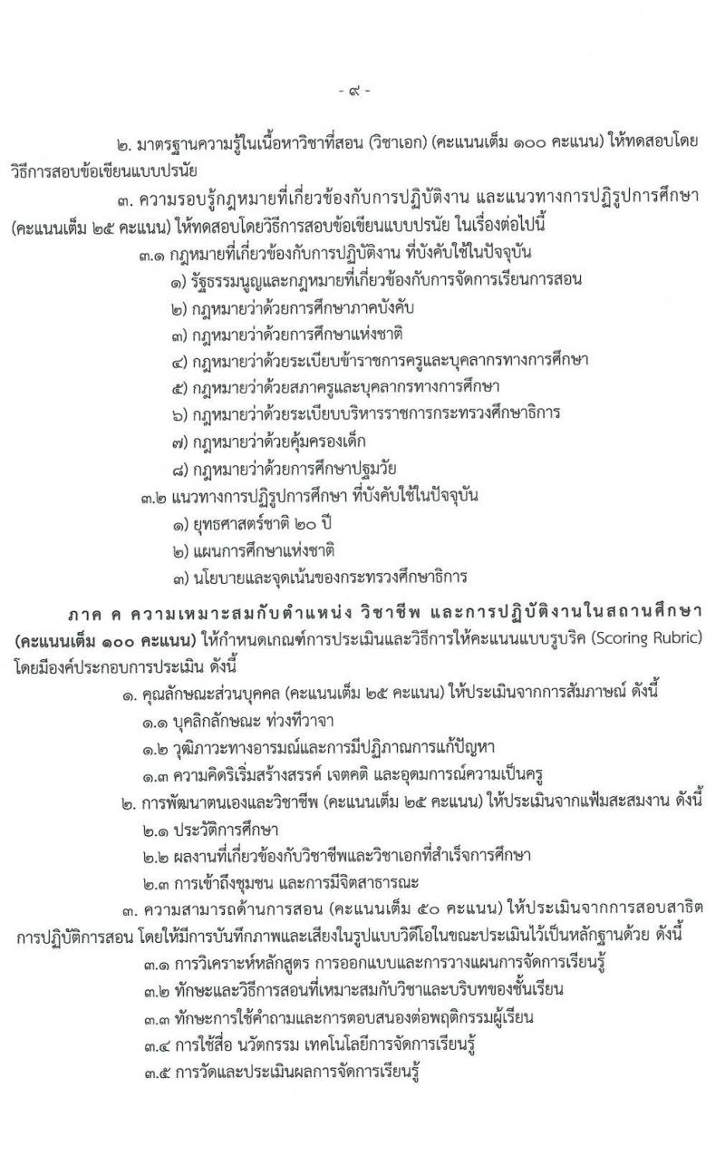 คณะกรรมการศึกษาธิการจังหวัดลพบุรี รับสมัครสอบบรรจุและแต่งตั้งบุคคลเข้ารับราชการครูและบุคลากรทางการศึกษา ตำแหน่งครูผู้ช่วย จำนวน 16 สาขาวิชา 109 อัตรา (วุฒิ ป.ตรี ทางการศึกษา) รับสมัครสอบตั้งแต่วันที่ 17-23 ก.ค. 2563