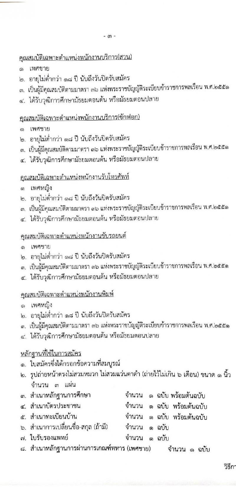 โรงพยาบาลสกลนคร รับสมัครบุคคลเข้ารับการคัดเลือกเป็นลูกจ้างชั่วคราว จำนวน 9 ตำแหน่ง 15 อัตรา (วุฒิ ม.ต้น ม.ปลาย ปวช. ปวส. ป.ตรี) รับสมัครสอบตั้งแต่วันที่ 3-7 ส.ค. 2563