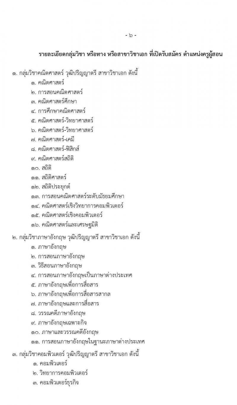 สำนักงานเขตพื้นที่การศึกษามัธยมศึกษา เขต 1 รับสมัครบุคคลเพื่อสรรหาและเลือกสรรเป็นพนักงานราชการทั่วไป ตำแหน่ง ครูผู้สอน จำนวน 9 อัตรา (วุฒิ ป.ตรี ทางการศึกษา) รับสมัครสอบตั้งแต่วันที่ 18-24 ส.ค. 2563