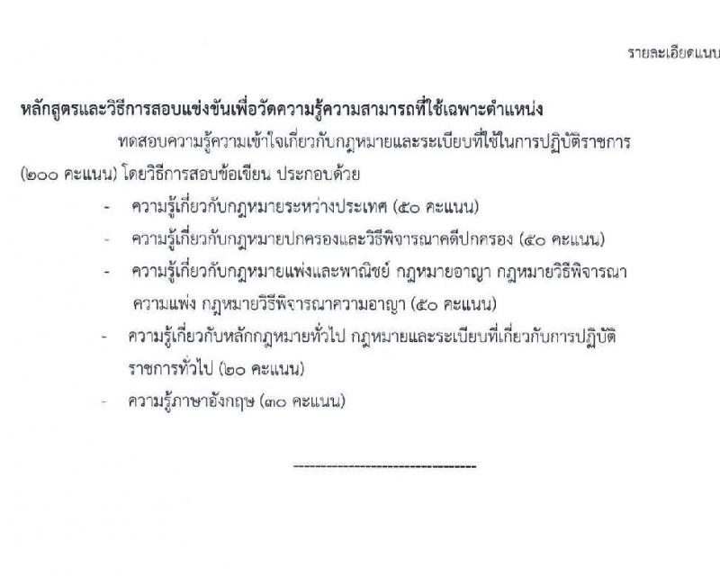กระทรวงการต่างประเทศ รับสมัครสอบแข่งขันเพื่อบรรจุและแต่งตั้งบุคคลเข้ารับราชการ ตำแหน่ง นิติกรปฏิบัติการ ครั้งแรก 9 อัตรา (วุฒิ ป.ตรี) รับสมัครสอบทางอินเทอร์เน็ต ตั้งแต่วันที่ 10-30 ก.ย. 2563