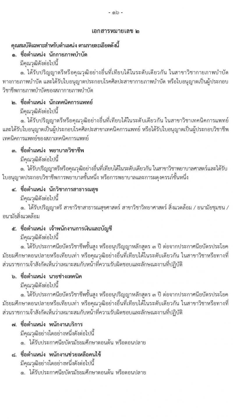 สำนักงานสาธารณสุขจังหวัดเชียงราย รับสมัครบุคคลเพื่อสรรหาและเลือกสรรเป็นพนักงานกระทรวงสาธารณสุขทั่วไป จำนวน 14 ตำแหน่ง 28 อัตรา (วุฒิ ม.ต้น ม.ปลาย ปวช. ปวส. ป.ตรี) รับสมัครสอบตั้งแต่วันที่ 1-10 ก.ย. 2563