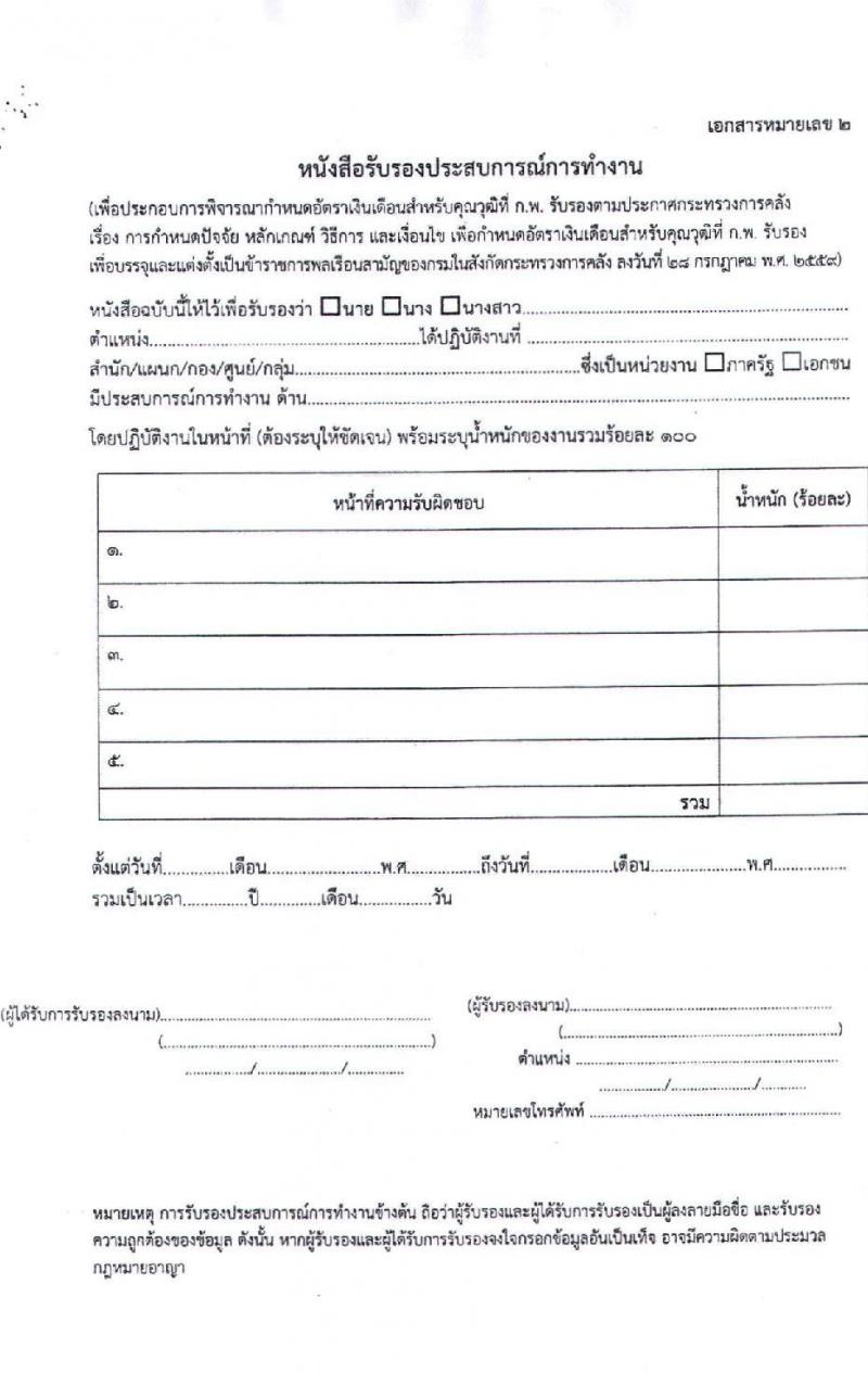 สำนักงานเศรษฐกิจการคลัง รับสมัครสอบแข่งขันเพื่อบรรจุและแต่งตั้งบุคคลเข้ารับราชการในตำแหน่งเศรษฐกรปฏิบัติการ จำนวนครั้งแรก 6 อัตรา (วุฒิ ป.โท) รับสมัครสอบทางอินเทอร์เน็ต ตั้งแต่วันที่ 14 ก.ย.- 2 ต.ค. 2563