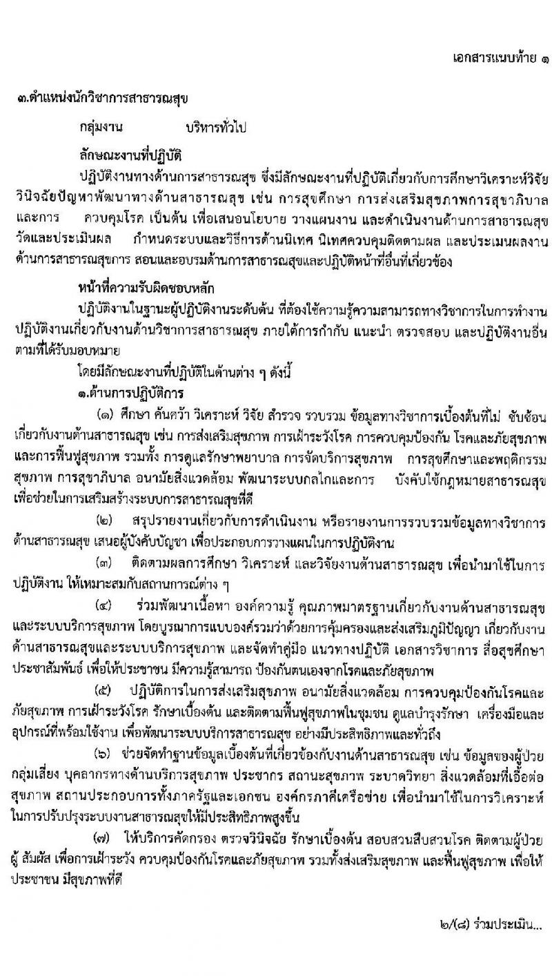 สาธารณสุขจังหวัดอุบลราชธานี รับสมัครบุคคลเพื่อสรรหาและเลือกสรรเป็นพนักงานราชการทั่วไป จำนวน 8 อัตรา (วุฒิ ป.ตรี) รับสมัครตั้งแต่วันที่ 17-23 ก.ย. 2563