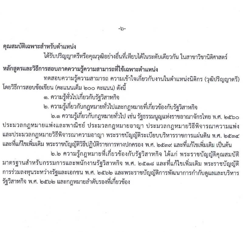 สำนักงานคณะกรรมการนโยบายรัฐวิสาหกิจ รับสมัครคัดเลือกบุคคลเพื่อเป็นลูกจ้างชั่วคราว จำนวน 7 ตำแหน่ง 11 อัตรา (วุฒิ ม.ปลาย ป.ตรี ป.โท) รับสมัครสอบตั้งแต่วันที่ 22 ต.ค. – 6 พ.ย. 2563