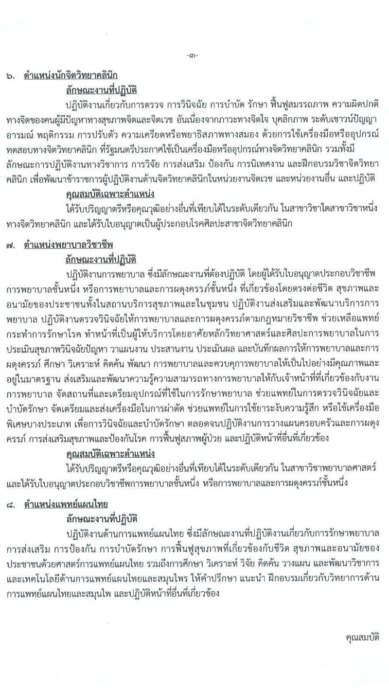 สำนักงานสาธารณสุขจังหวัดปทุมธานี รับสมัครบุคคลเพื่อเลือกสรรเป็นพนักงานกระทรวงสาธารณสุขทั่วไป จำนวน 19 ตำแหน่ง 83 อัตรา (วุฒิ ม.ต้น ม.ปลาย ปวส. ป.ตรี) รับสมัครสอบตั้งแต่วันที่ 26 – 30 ต.ค. 2563