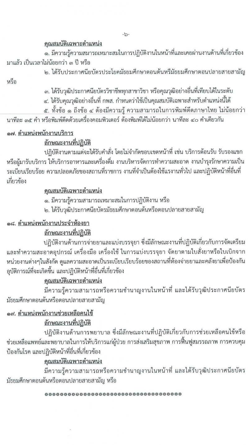 สำนักงานสาธารณสุขจังหวัดปทุมธานี รับสมัครบุคคลเพื่อเลือกสรรเป็นพนักงานกระทรวงสาธารณสุขทั่วไป จำนวน 19 ตำแหน่ง 83 อัตรา (วุฒิ ม.ต้น ม.ปลาย ปวส. ป.ตรี) รับสมัครสอบตั้งแต่วันที่ 26 – 30 ต.ค. 2563