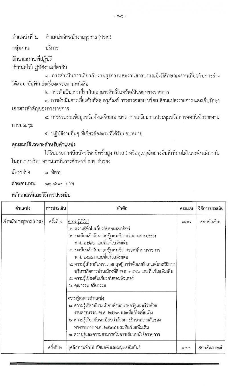 กรมธนารักษ์ รับสมัครบุคคลเพื่อสรรหาและเลือกสรรเป็นพนักงานราชการทั่วไป จำนวน 6 ตำแหน่ง 6 อัตรา (วุฒิ ปวส. ป.ตรี) รับสมัครสอบทางอินเทอร์เน็ต ตั้งแต่วันที่ 7-15 ธ.ค. 2563