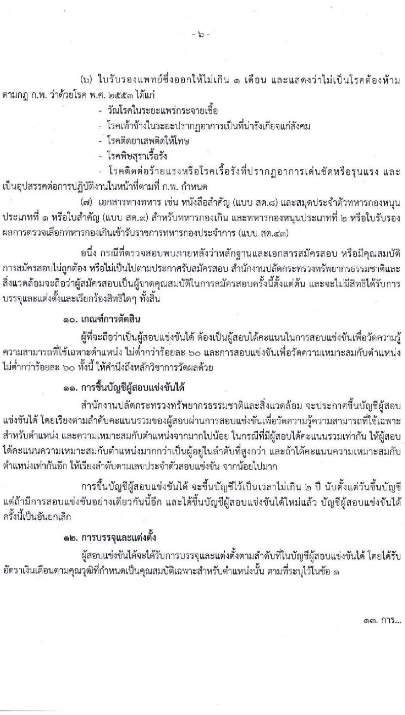 สำนักงานปลัดกระทรวงทรัพยากรธรรมชาติและสิ่งแวดล้อม รับสมัครสอบแข่งขันเพื่อบรรจุและแต่งตั้งบุคคลเข้ารับราชการ จำนวน 4 ตำแหน่ง 23 อัตรา (วุฒิ ปวส. ป.ตรี) รับสมัครสอบทางอินเทอร์เน็ต ตั้งแต่วันที่ 15 ก.พ. – 8 มี.ค. 2564