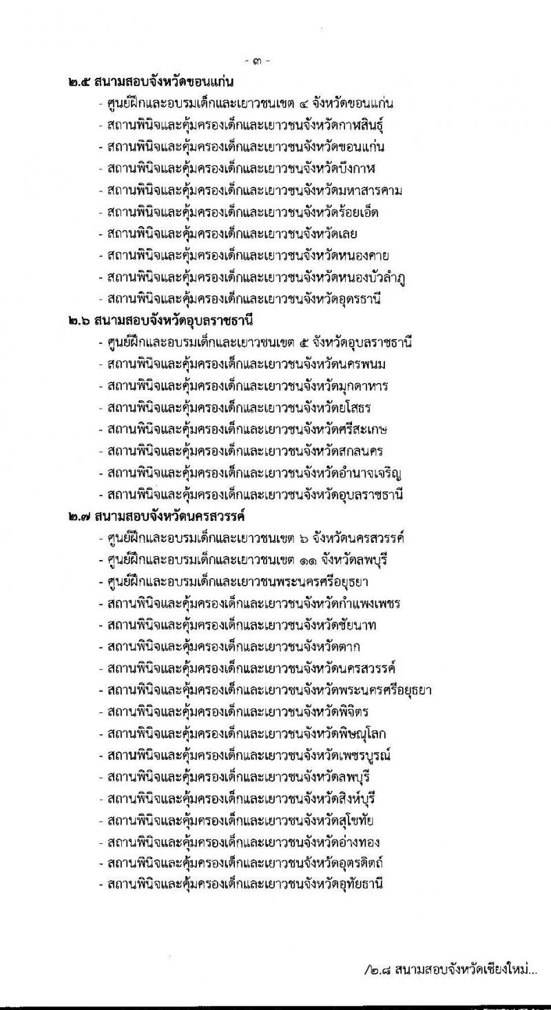กรมพินิจและคุ้มครองเด็กและเยาวชน รับสมัครบุคคลเพื่อเลือกสรรและจัดจ้างเป็นพนักงานราชการทั่วไป จำนวนครั้งแรก 63 อัตรา (วุฒิ ปวส. ป.ตรี) รับสมัครสอบทางอินเทอร์เน็ต ตั้งแต่วันที่ 1-30 มี.ค. 2564