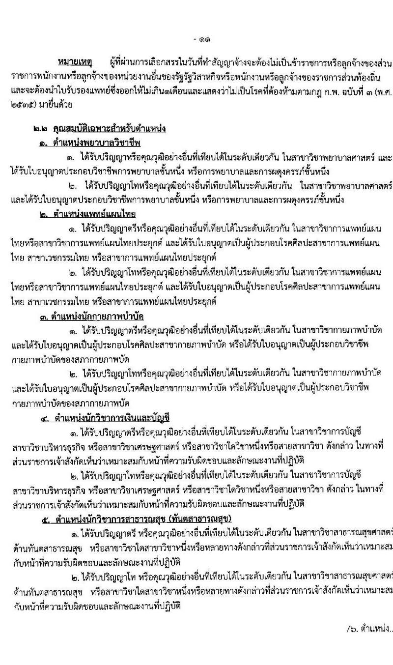 สำนักงานสาธารสุขจังหวัดพัทลุง รับสมัครบุคคลเพื่อสรรหาและการเลือกสรรเป็นพนักงานกระทรวงสาธารณสุข จำนวน 22 ตำแหน่ง 46 อัตรา (วุฒิ ม.ต้น ม.ปลาย ปวช. ปวส. ป.ตรี ป.โท) รับสมัครสอบทางอินเทอร์เน็ต ตั้งแต่วันที่ 15-19 มี.ค. 2564
