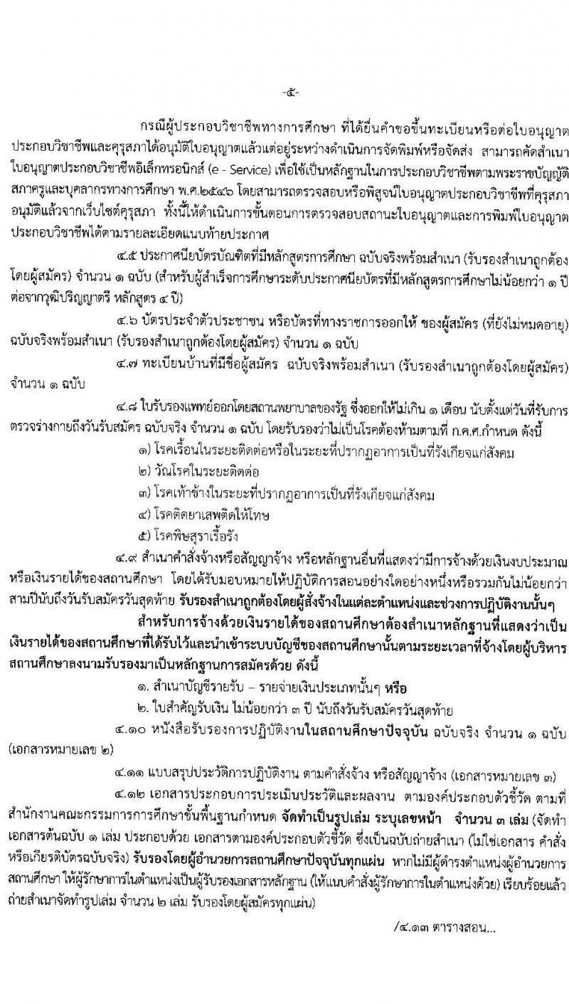 ศึกษาธิการจังหวัดอุบลราชธานี รับสมัครคัดเลือกบุคคลเพื่อบรรจุและแต่งตั้งบุคคลเข้ารับราชการ ตำแหน่ง ครูผู้ช่วย กรณีที่มีเหตุจำเป็นหรือเหตุพิเศษ จำนวนครั้งแรก 110 อัตรา (วุฒิ ป.ตรี ทางการศึกษา) รับสมัครสอบตั้งแต่วันที่ 23-30 มี.ค. 2564