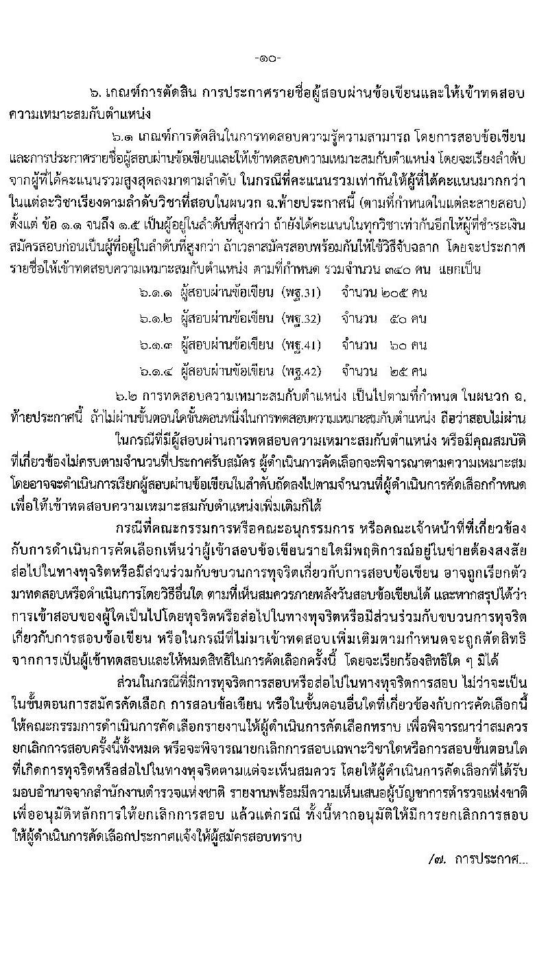 สำนักงานตำรวจแห่งชาติ รับสมัครบุคคลภายนอกและสอบแข่งขันเป็นข้าราชการตำรวจ จำนวน 300 อัตรา (วุฒิ ม.6 ปวช. ป.ตรี) รับสมัครสอบทางอินเทอร์เน็ต ตั้งแต่วันที่ 1-28 เม.ย. 2564