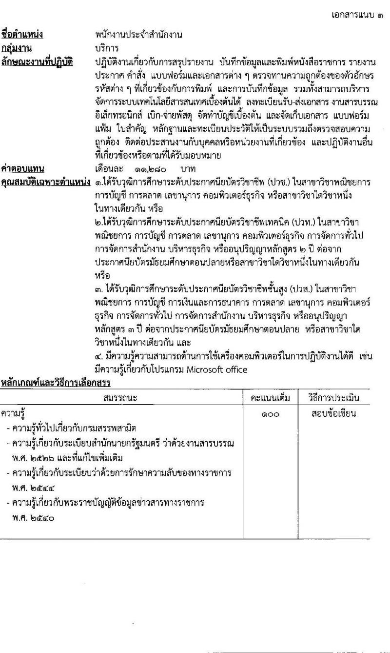 กรมสรรพสามิต รับสมัครบุคคล (คนพิการ) เพื่อเลือกสรรเป็นพนักงานราชการทั่วไป จำนวน 4 ตำแหน่ง 10 อัตรา (วุฒิ ปวช. ปวท. ปวส.) รับสมัครสอบตั้งแต่วันที่ 26-30 เม.ย. 2564