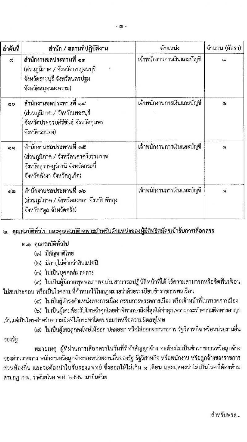 กรมชลประทาน รับสมัครบุคคลเพื่อเลือกสรรเป็นพนักงานเงินทุนหมุนเวียนเพื่อการชลประทาน จำนวน 6 ตำแหน่ง 18 อัตรา (วุฒิ ปวส. ป.ตรี) รับสมัครสอบทางอินเทอร์เน็ต ตั้งแต่วันที่ 10-16 มิ.ย. 2564