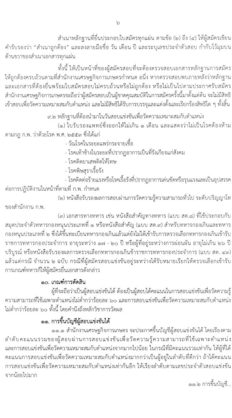สำนักงานเศรษฐกิจการเกษตร รับสมัครสอบแข่งขันเพื่อบรรจุและแต่งตั้งบุคคลเข้ารับราชการ ในตำแหน่งนักวิเคราะห์นโยบายและแผนปฏิบัติการ ครั้งแรก 8 อัตรา (วุฒิ ป.โท) รับสมัครสอบทางอินเทอร์เน็ต ตั้งแต่วันที่ 21 มิ.ย. – 9 ก.ค. 2564