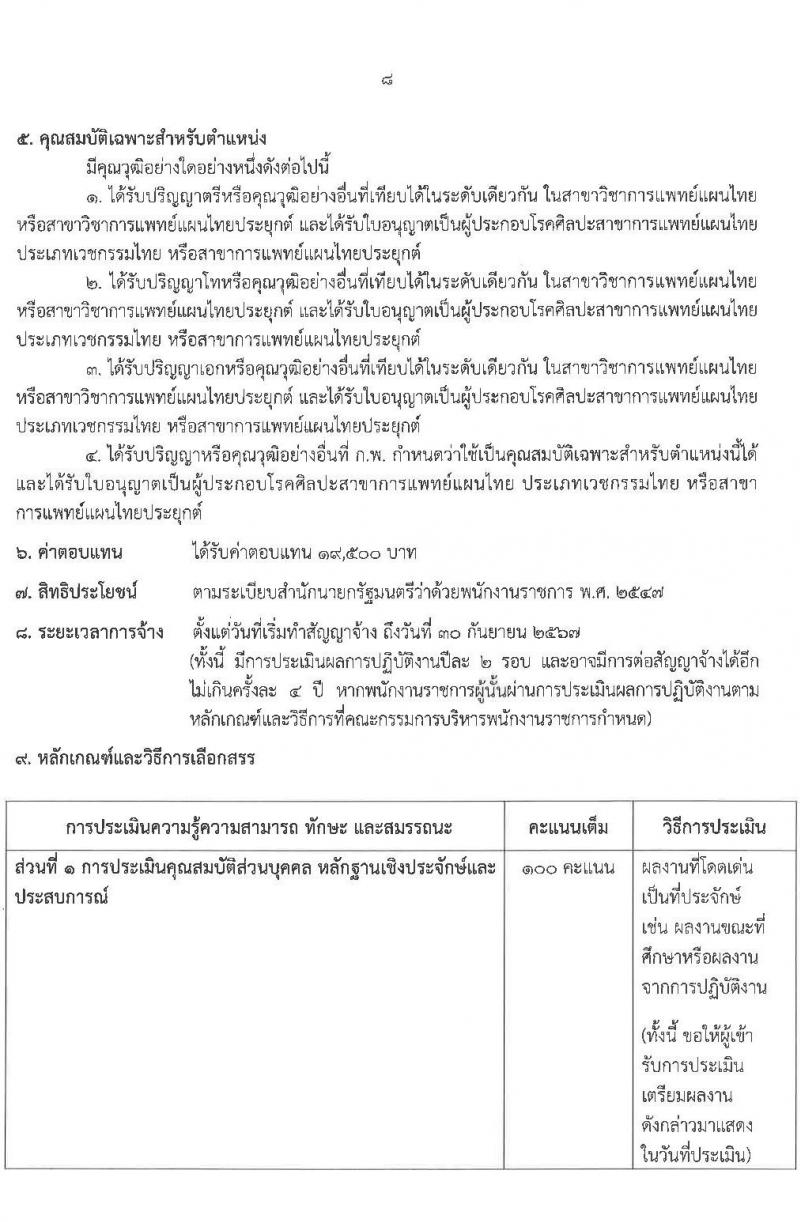 สำนักงานคณะกรรมการอาหารและยา รับสมัครบุคคลเพื่อเลือกสรรเป็นพนักงานราชการทั่วไป จำนวน 3 ตำแหน่ง 4 อัตรา (วุฒิ ป.ตรี) รับสมัครสอบทางอินเทอร์เน็ต ตั้งแต่วันที่ 6-13 ส.ค. 2564