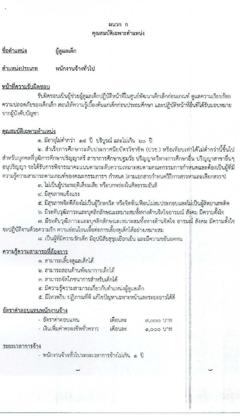 เทศบาลนครอุบลราชธานี รับสมัครบุคคลเพื่อสรรหาและเลือกสรรเป็นพนักงานจ้าง จำนวน 8 ตำแหน่ง 46 อัตรา (มีความสามารถ ไม่ต้องมีวุฒิ) รับสมัครตั้งแต่วันที่ 23 ส.ค. – 1 ก.ย. 2564