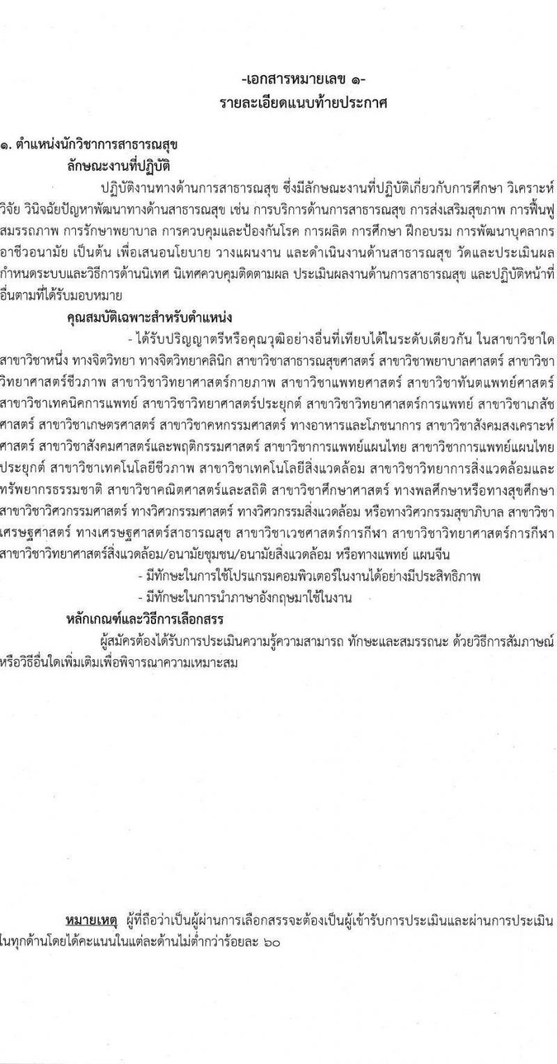 สถาบันโรคผิวหนัง รับสมัครบุคคลเพื่อเลือกสรรเป็นพนักงานกระทรวงสาธารณสุขทั่วไป จำนวน 9 อัตรา (วุฒิ ป.ตรี) รับสมัครตั้งแต่วันที่ 6-10 ก.ย. 2564