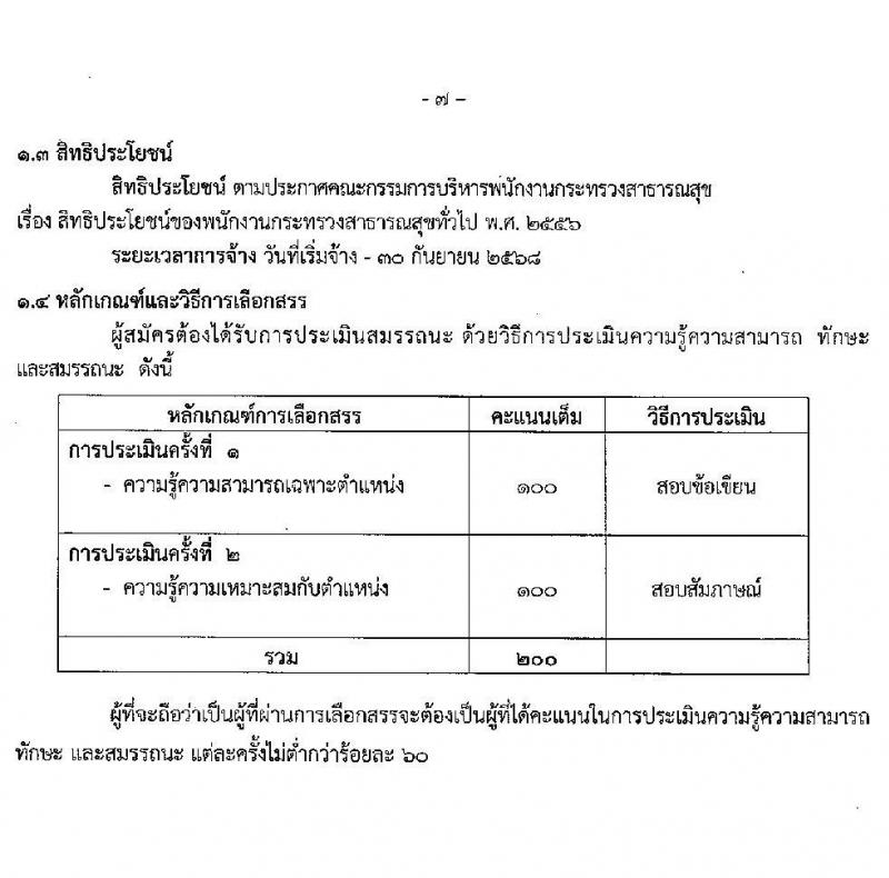 สำนักงานสาธารณสุขจังหวัดสุราษฎร์ธานี รับสมัครบุคคลเพื่อสรรหาและเลือกสรรเป็นพนักงานกระทรวงสาธารณสุขทั่วไป จำนวน 34 อัตรา (วุฒิ ม.ต้น ม.ปลาย ปวส. ป.ตรี) รับสมัครสอบทางอินเทอร์เน็ต ตั้งแต่วันที่ 13-17 ก.ย. 2564