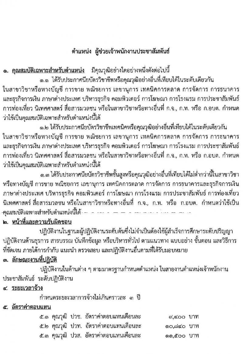 องค์การบริหารส่วนจังหวัดสระบุรี รับสมัครบุคคลเพื่อเลือกสรรเป็นพนักงานจ้างตามภารกิจ จำนวน 11 ตำแหน่ง 27 อัตรา (วุฒิ ปวช. ปวท. ปวส. ป.ตรี) รับสมัครตั้งแต่วันที่ 14-26 ต.ค. 2564