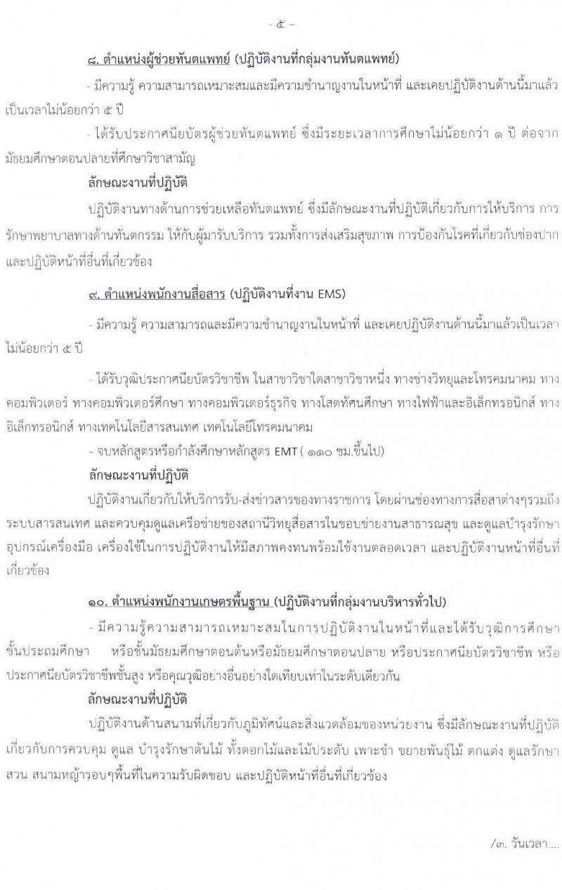 โรงพยาบาลนครพนม รับสมัครบุคคลเข้ารับการคัดเลือกเป็นลูกจ้างชั่วคราว จำนวน 11 ตำแหน่ง 15 อัตรา (วุฒิ ม.ต้น ม.ปลาย ปวช. ปวส. ป.ตรี) รับสมัครสอบตั้งแต่วันที่ 11-19 พ.ย. 2564
