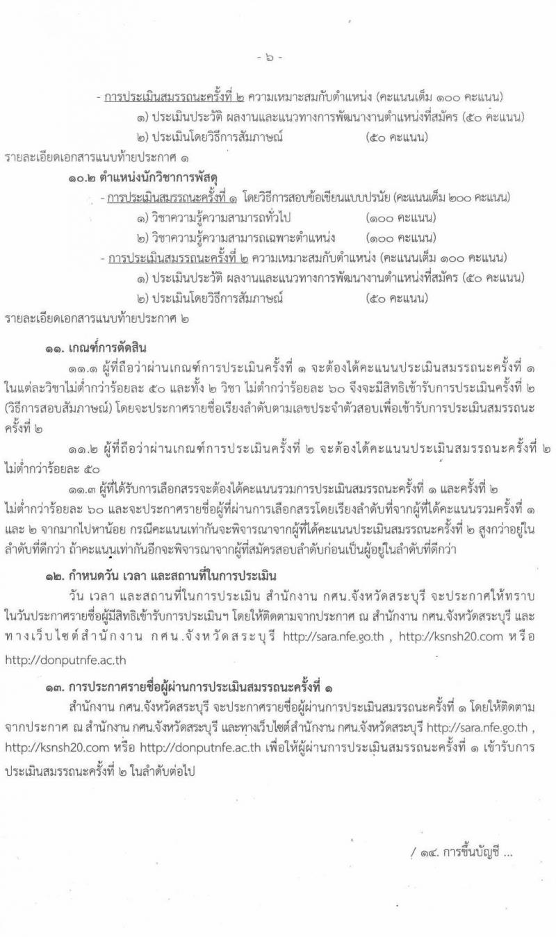กศน.จังหวัดศรีสะเกษ รับสมัครบุคคลเพื่อสรรหาและเลือกสรรเป็นพนักงานราชการทั่วไป ตำแหน่ง 26 อัตรา (วุฒิ ป.ตรี) รับสมัครสอบตั้งแต่วันที่ 15-19 พ.ย. 2564