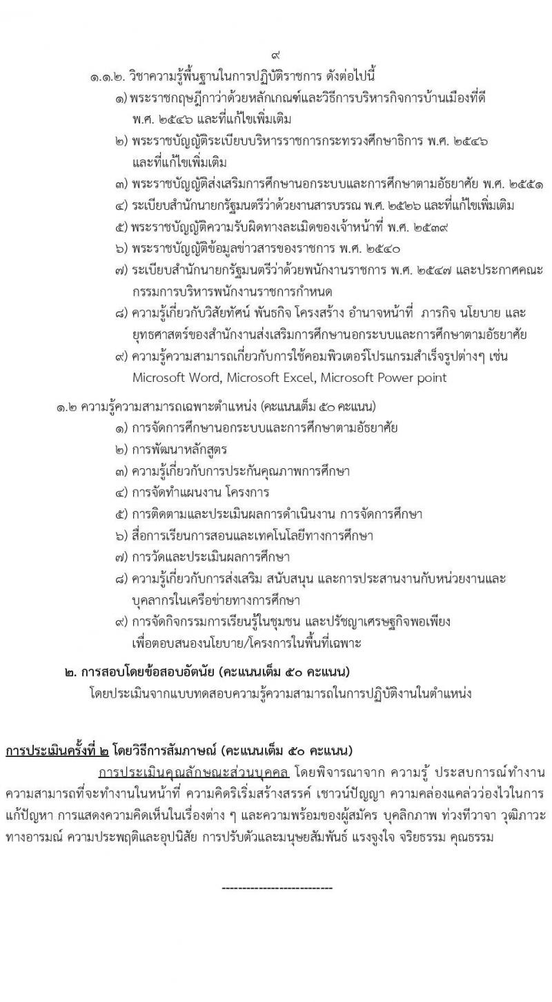 กศน.จังหวัดเชียงใหม่ รับสมัครบุคคลเพื่อเลือกสรรเป็นพนักงานราชการทั่วไป จำนวน 3 ตำแหน่ง ครั้งแรก 12 อัตรา (วุฒิ ปวส. ป.ตรี) รับสมัครสอบตั้งแต่วันที่ 15-19 พ.ย. 2564
