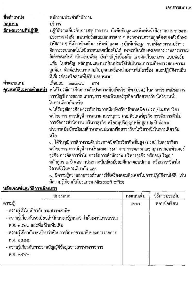 กรมสรรพสามิต รับสมัครบุคคล (คนพิการ) เพื่อเลือกสรรเป็นพนักงานราชการทั่วไป จำนวน 9 อัตรา (วุฒิ ปวช. ปวท. ปวส.) รับสมัครสอบตั้งแต่วันที่ 29-26 พ.ย. 2564
