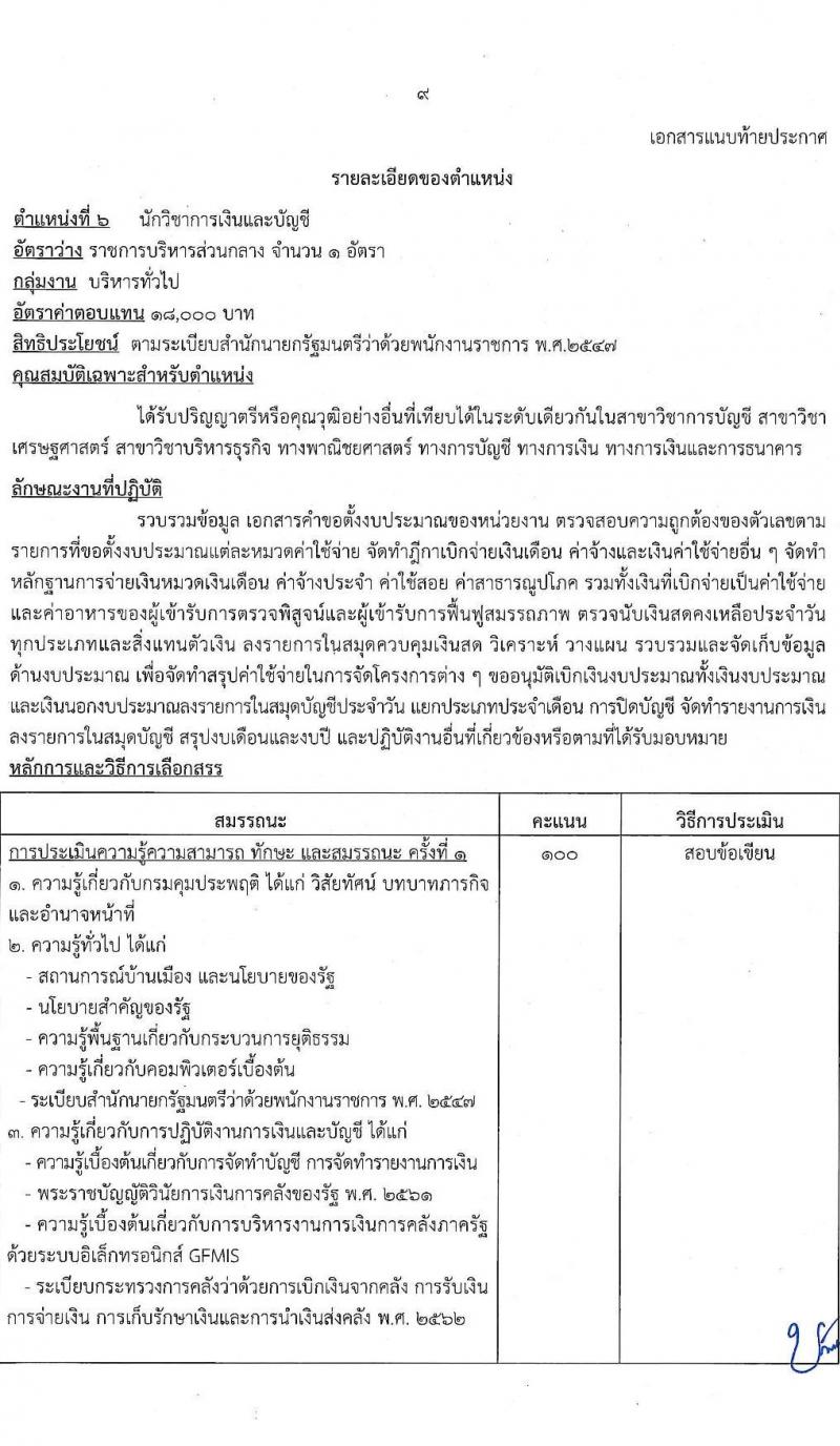 กรมคุมประพฤติ รับสมัครบุคคลเพื่อเลือกสรรเป็นพนักงานราชการทั่วไป จำนวน 8 ตำแหน่ง ครั้งแรก 127 อัตรา (วุฒิ ปวช. ปวส. ป.ตรี) รับสมัครสอบทางอินเทอร์เน็ต ตั้งแต่วันที่ 1-23 ธ.ค. 2564